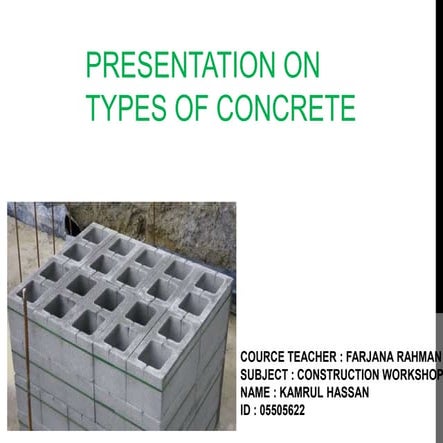 Concrete block