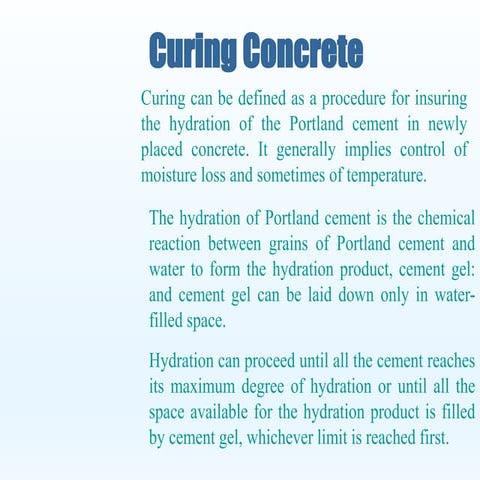 concrete curing.ppt