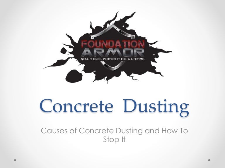 Concrete Dusting Causes of Concrete Dusting and How To Stop Concret…