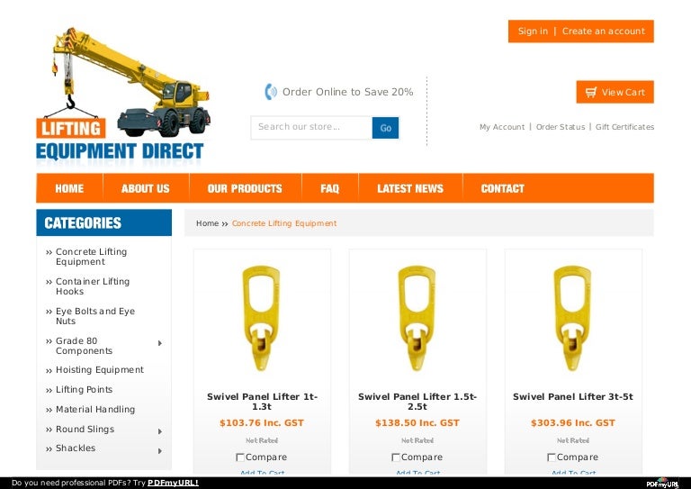 Concrete Panel lifting Eye Equipment Lifting Equipment Direct