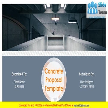 Concrete Proposal Template PowerPoint Presentation Slides
