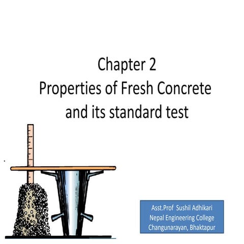 Concrete Technology and Masonry Structure