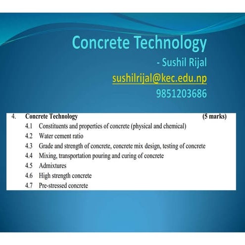 Concrete technology slides all.pdf