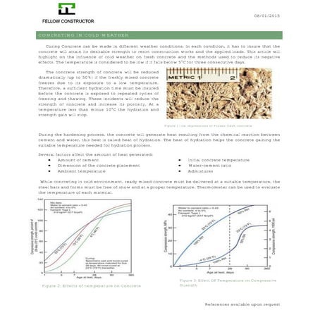 Concreting in cold weather | PDF