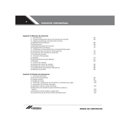 Concreto armado (cemex) | PDF