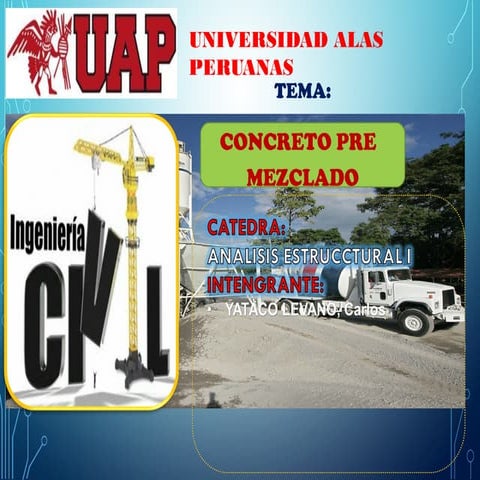 Concreto pre mezclado