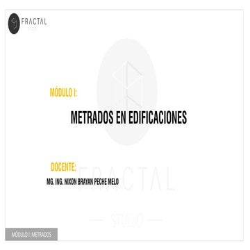 CONCRETO SIMPLE METRADOS DE UN PROYECTO REAL