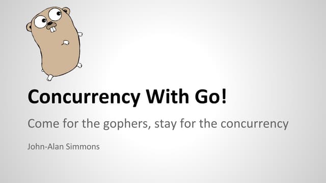 Concurrency With Go