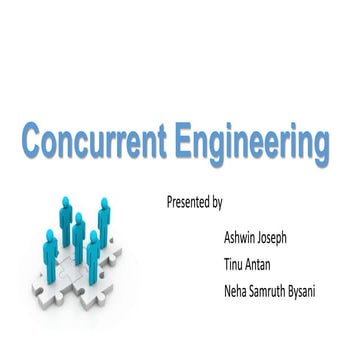 Concurrent engineering