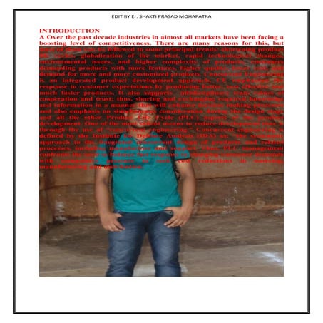 Concurrent engineering