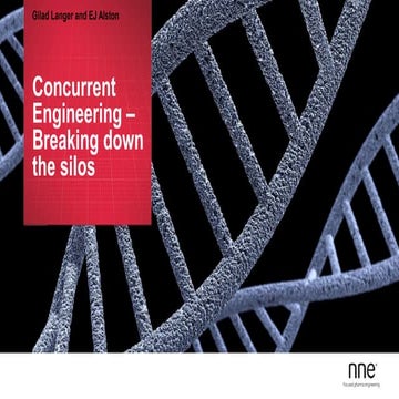 Concurrent Engineering – Breaking down the silos