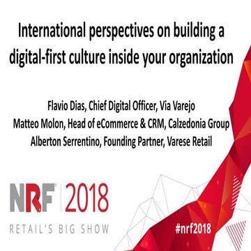 International perspectives on building a digital-first culture inside your or...