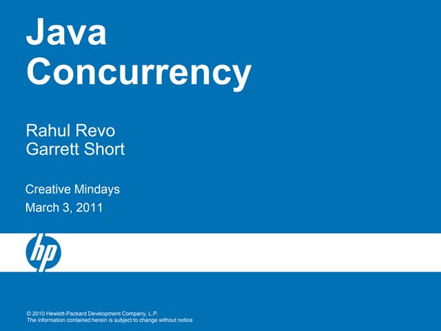Concurrent talk