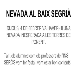 Concurs nevada presentació 