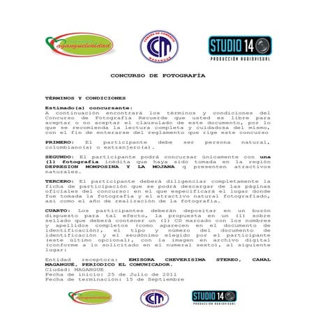 CONCURSO DE FOTOGRAFIA 2