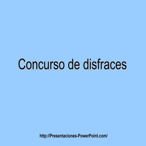 Concursodedisfraces