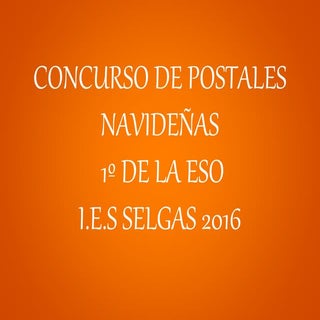Concurso de postales navideñas para...