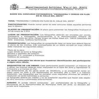 Concurso #fotográfico 'Valle del Je...