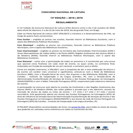 Concurso nacional de leitura