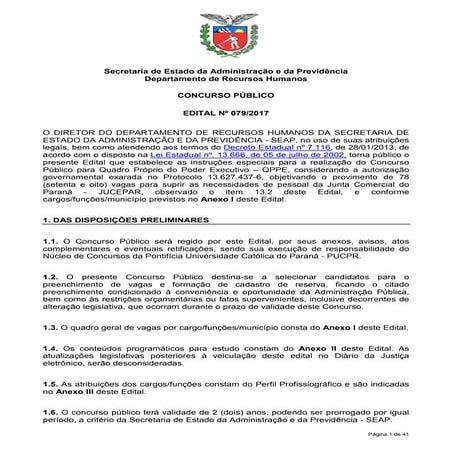 Concurso para junta comercial do paraná