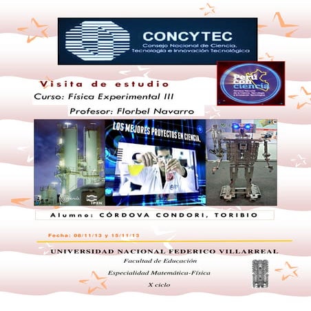 CONCYTEC - EUREKA 2013 | PDF