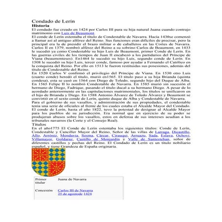 Condado de lerín PDF