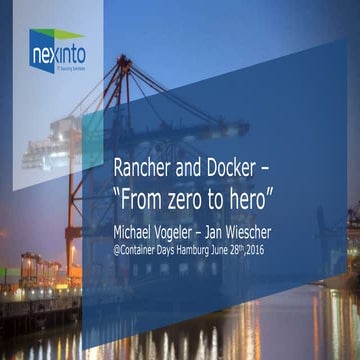 From Zero to Hero - Nexinto