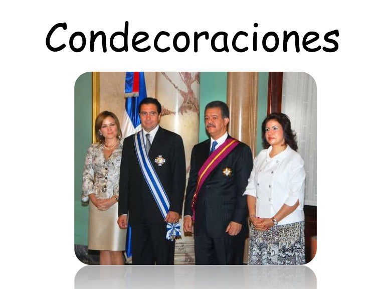 Condecoraciones