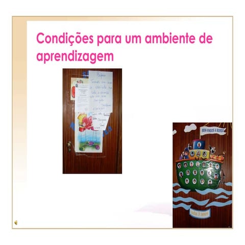 CondiçõEs Para Um Ambiente De Aprendizagem,