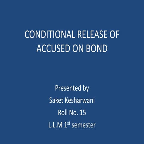 Bail under CPC Malaysia (2017/2018) | DOCX