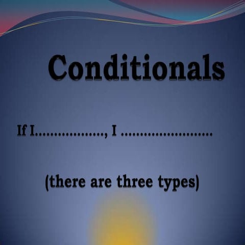 Conditionals