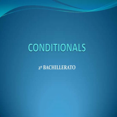 Conditionals