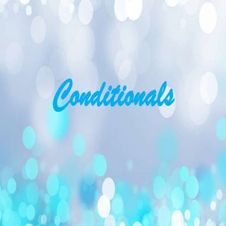 Conditionals 