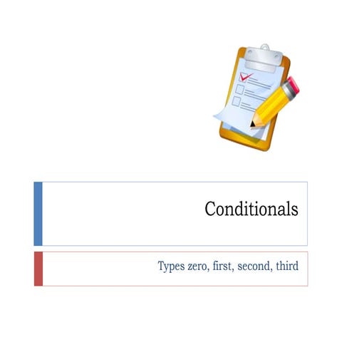 Conditionals