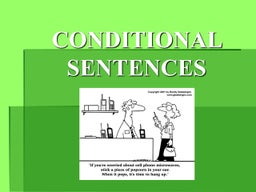 Conditionals presentation | PPT