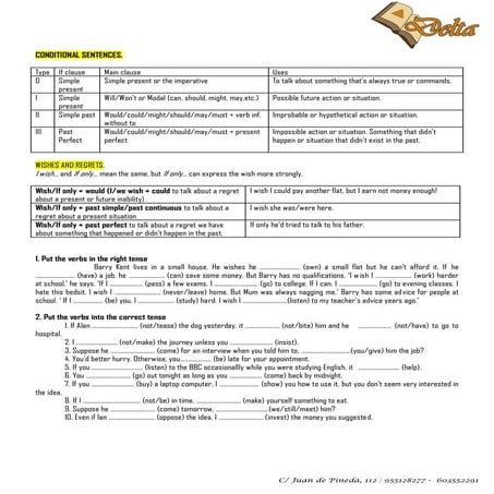 Conditional sentences