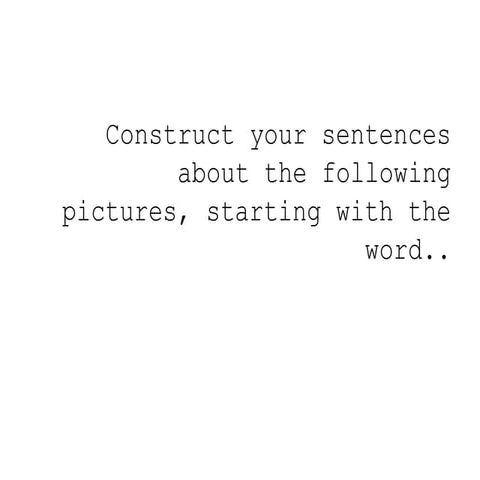 Conditional sentences