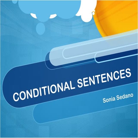 conditional sentences in English - explanation and exercises