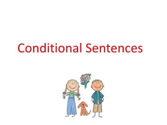 Conditional explanation | PPT