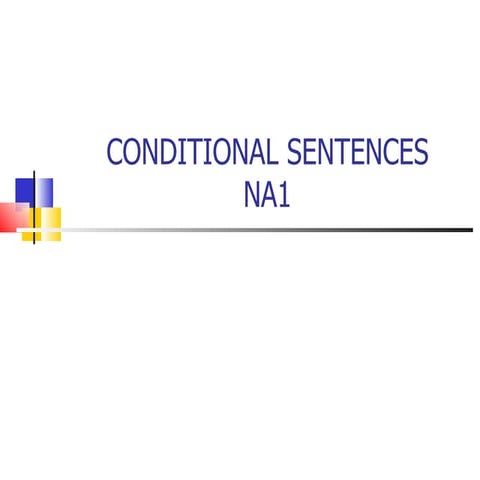Conditional Sentences | PPT