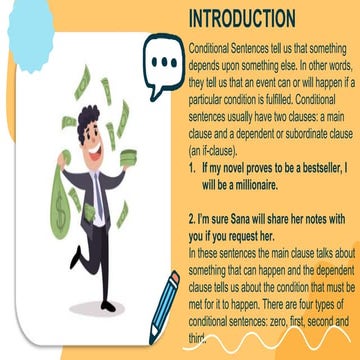 Conditional sentences new class 8th