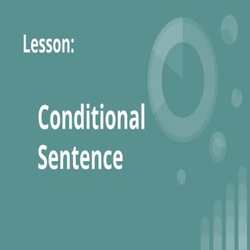 TYPES OF CONDITIONAL SENTENCES (Zero, First, Second, Third) | PPTX