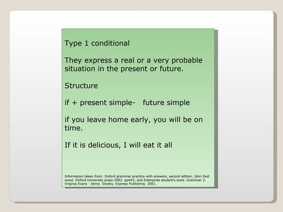 CONDITIONAL SENTENCE | PPT