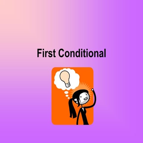 Conditional type 1 | PPT