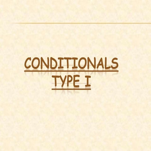 Conditional type 1