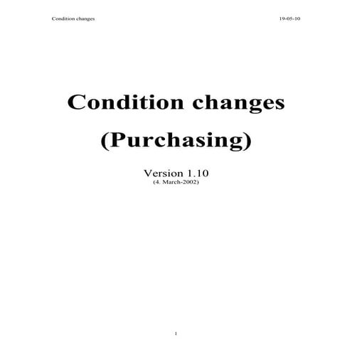 Condition changes with mekp mekr and mekl