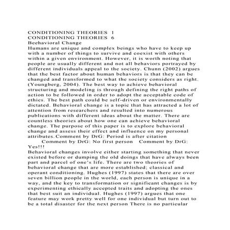 CONDITIONING THEORIES1CONDITIONING THEORIES6Beehavioral Chan.docx