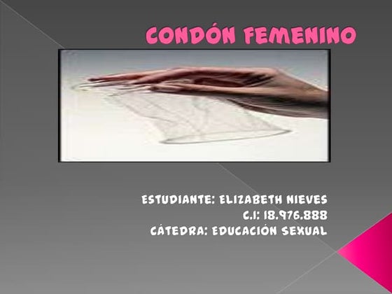 Preservativo o condón masculino | PPT