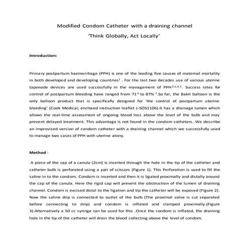 Condom catheter with a draining channel