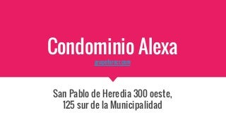 condominio de casas